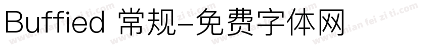 Buffied 常规字体转换